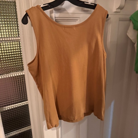 Lauren Ralph Lauren Women’s Plus Size Beaded Tank Top size 2X Brown - Picture 3 of 9